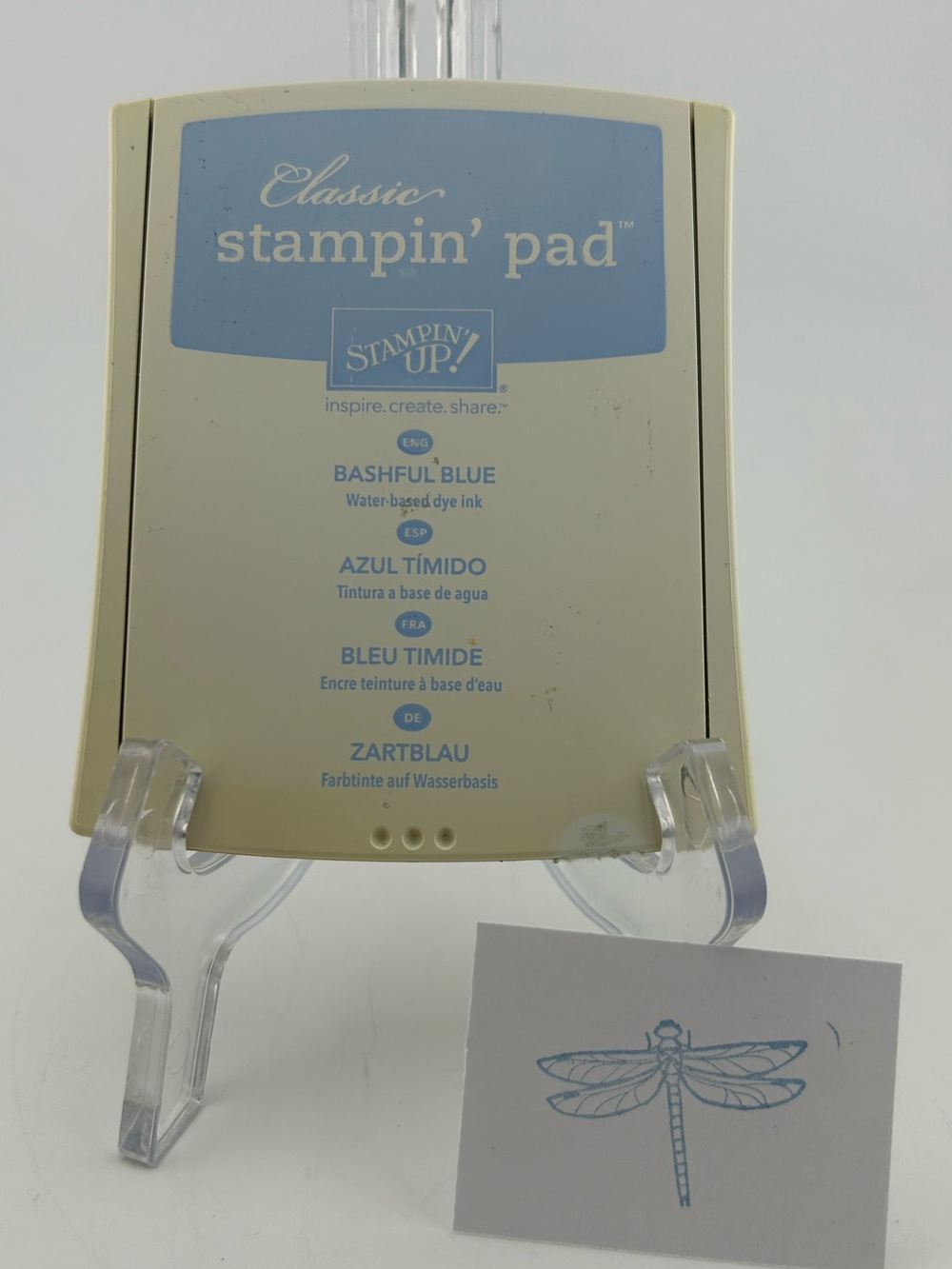⚡️ 3 for 20$ ⚡️ Stampin' Up! Ink Pad in “Bashful Blue“ Color
